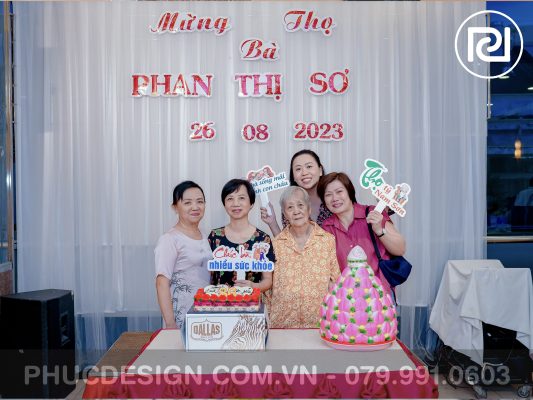 Mừng thọ cụ bà Phan Thị Sơ