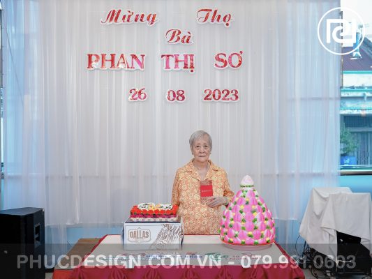 Mừng thọ cụ bà Phan Thị Sơ