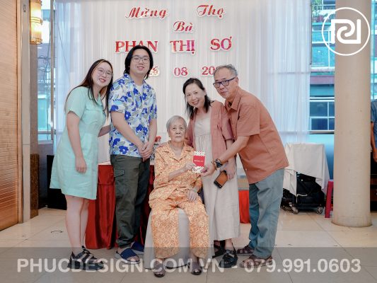 Mừng thọ cụ bà Phan Thị Sơ