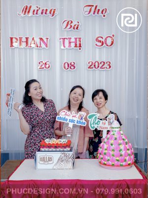Mừng thọ cụ bà Phan Thị Sơ