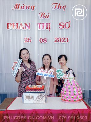 Mừng thọ cụ bà Phan Thị Sơ