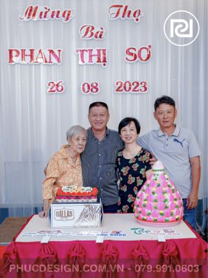 Mừng thọ cụ bà Phan Thị Sơ