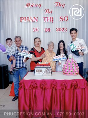 Mừng thọ cụ bà Phan Thị Sơ