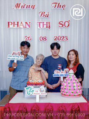 Mừng thọ cụ bà Phan Thị Sơ