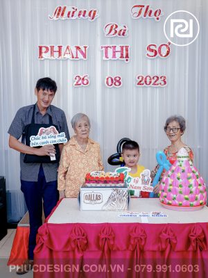 Mừng thọ cụ bà Phan Thị Sơ