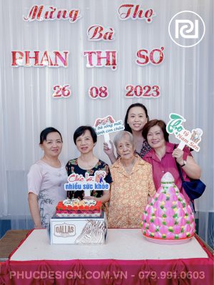 Mừng thọ cụ bà Phan Thị Sơ