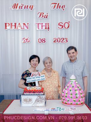Mừng thọ cụ bà Phan Thị Sơ