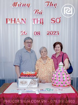 Mừng thọ cụ bà Phan Thị Sơ