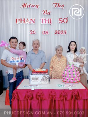 Mừng thọ cụ bà Phan Thị Sơ