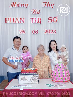 Mừng thọ cụ bà Phan Thị Sơ