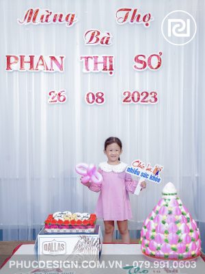 Mừng thọ cụ bà Phan Thị Sơ