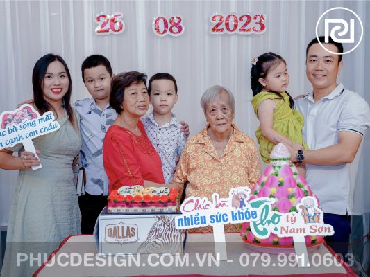 Mừng thọ cụ bà Phan Thị Sơ