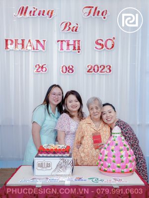 Mừng thọ cụ bà Phan Thị Sơ