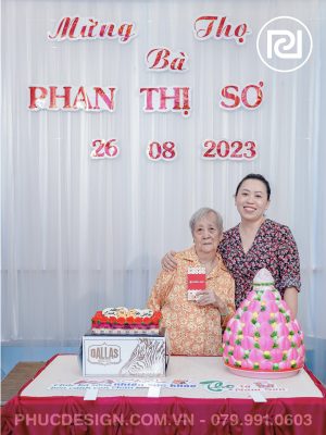 Mừng thọ cụ bà Phan Thị Sơ