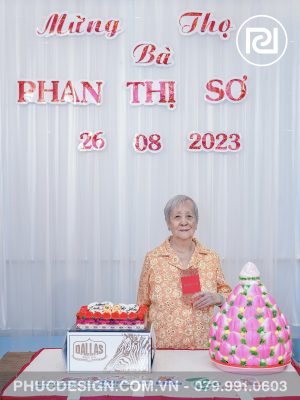 Mừng thọ cụ bà Phan Thị Sơ