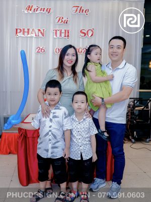 Mừng thọ cụ bà Phan Thị Sơ