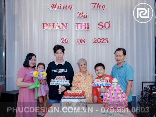 Mừng thọ cụ bà Phan Thị Sơ