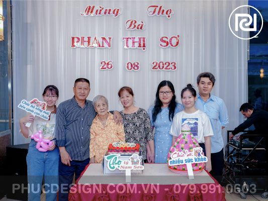 Mừng thọ cụ bà Phan Thị Sơ