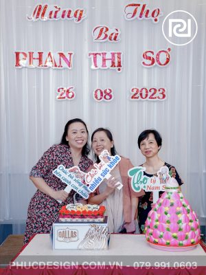 Mừng thọ cụ bà Phan Thị Sơ