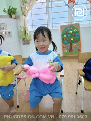 Vui tết trung thu trường mầm non Dạ Lý Hương