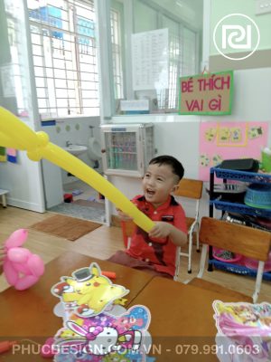 Vui tết trung thu trường mầm non Dạ Lý Hương