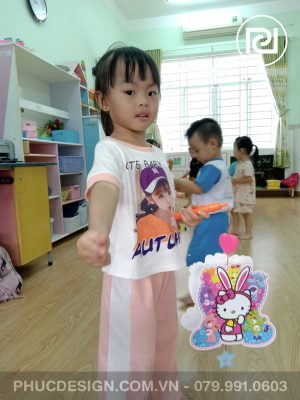 Vui tết trung thu trường mầm non Dạ Lý Hương