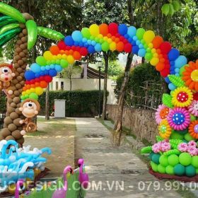 Trang trí Cổng chào Bong bong - Từ 3.600.000 đến 4.500.000